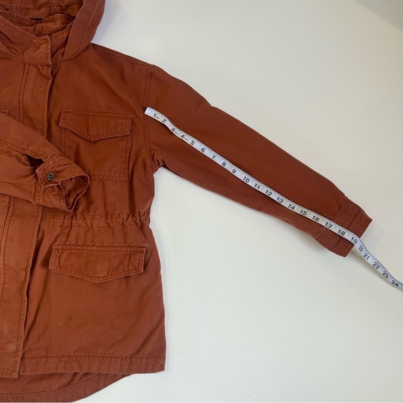 Universal Threads Cargo Military Jacket in Burnt Orange size M - Picture 10 of 14
